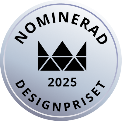 Nominerad till Designpriset 2025
