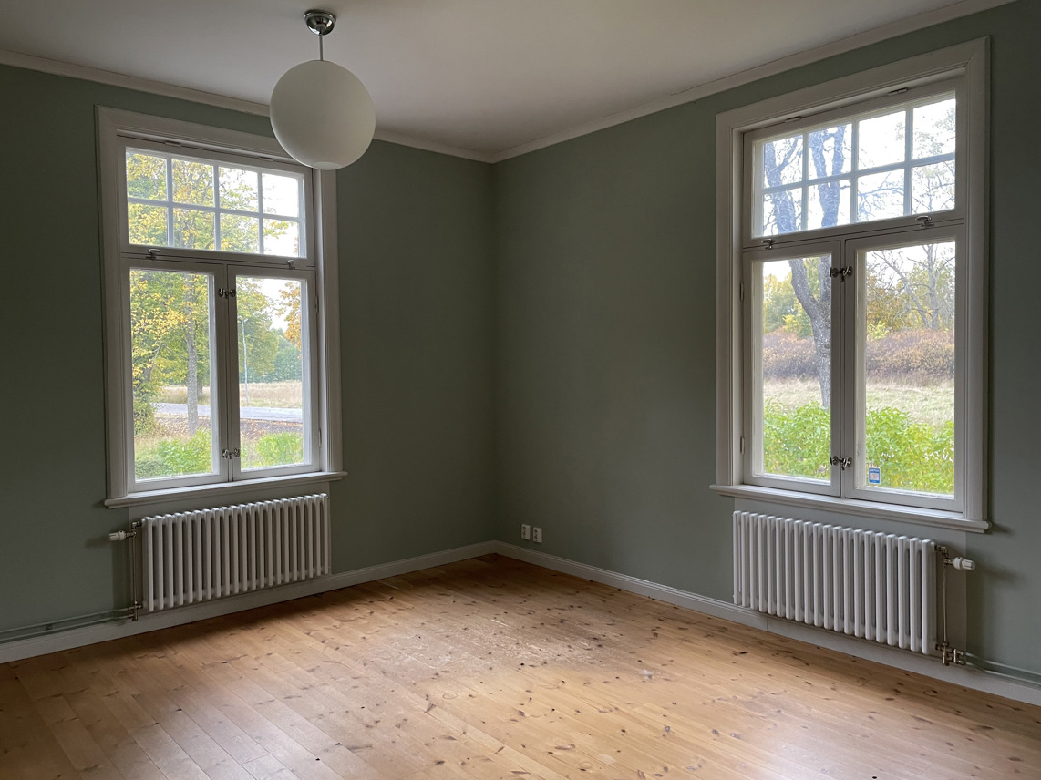 Kontorsrum i Gula paviljongen